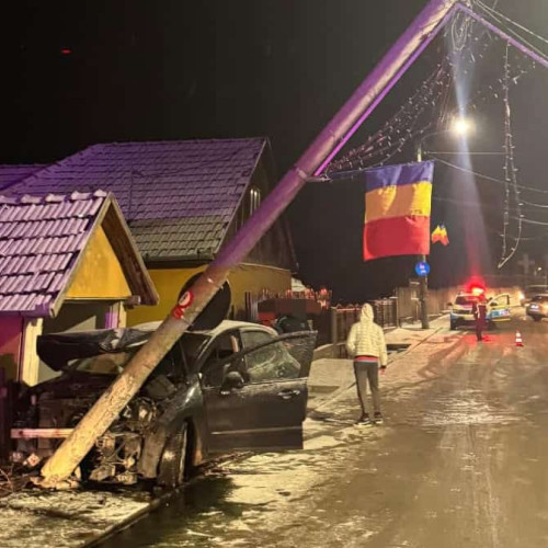 Accident rutier în Aiudul de Sus