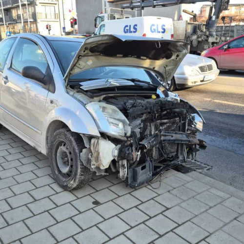 Accident pe Bdul Republicii din Alba Iulia