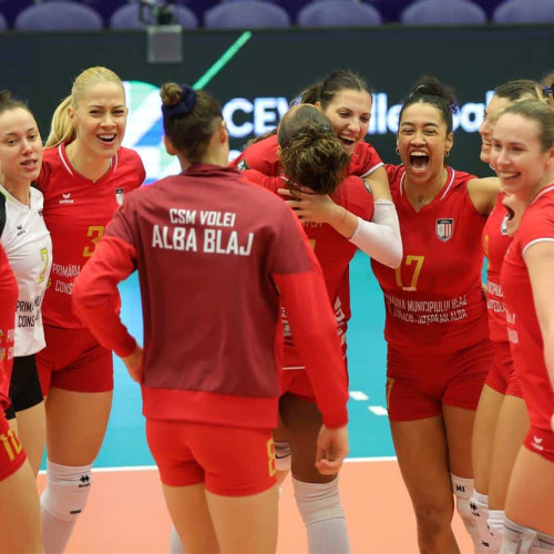 Volei Alba Blaj se califică în semifinalele Cupei CEV