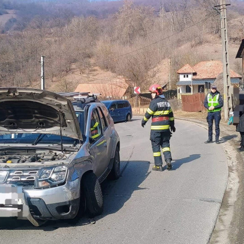 Accident rutier pe DN 74, în Poiana Ampoiului