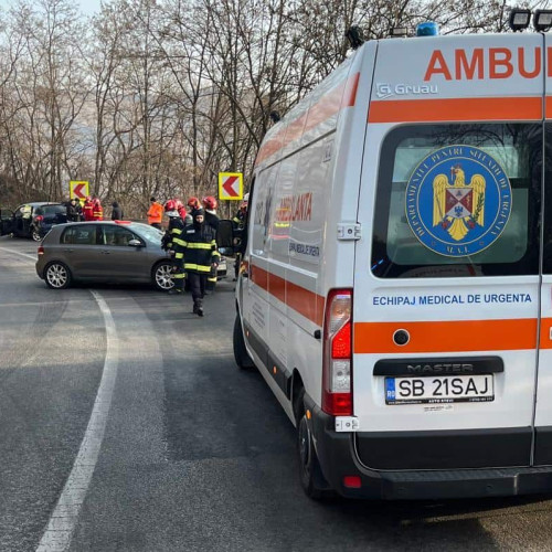 Accident rutier pe DN 14 în județul Sibiu