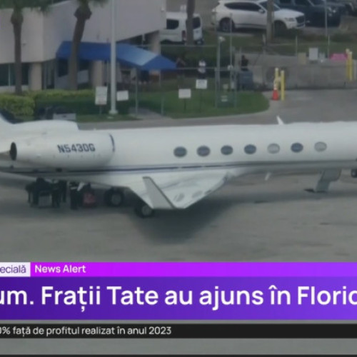 Fratii Tate au aterizat în Florida după o interdicție de doi ani în România