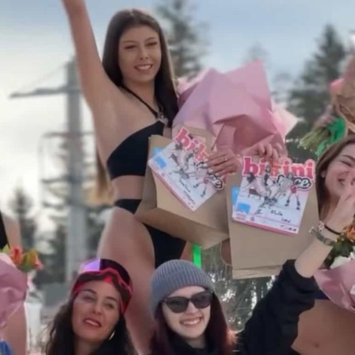 O tânără din Sebeș a câștigat concursul Bikini Race 2025 de la Păltiniș