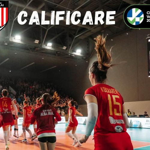 Volei Alba Blaj joacă finala Cupei CEV pe Blaj Arena