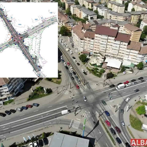 Costurile pasajului subteran din zona Stadion din Alba Iulia