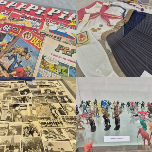 Expozitia „Despre jucării și copilărie (anii 1850-1989)” a fost inaugurată vineri la Sala Unirii - Aripa de Nord, în onoarea Zilei Internaționale a Copilului. Potrivit alba24.ro, evenimentul aduce în prim-plan obiecte din colecția Muzeului Național al Unirii Alba Iulia, precum și din colecții private. Vizitatorii pot admira fotografii vechi, reviste celebre precum Pif, jucării, colecții de timbre și alte materiale de epocă.