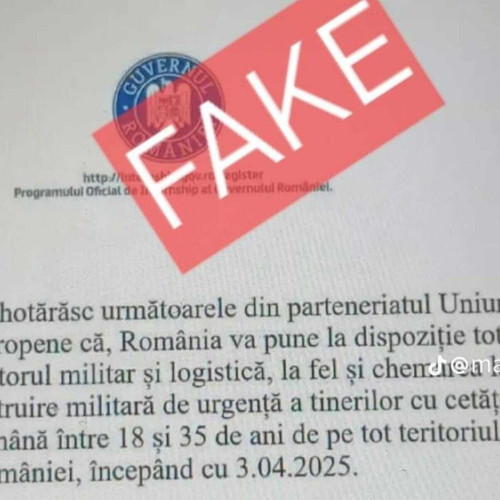 Romania nu participă la un conflict militar, afirmă Ministerul Afacerilor Interne
