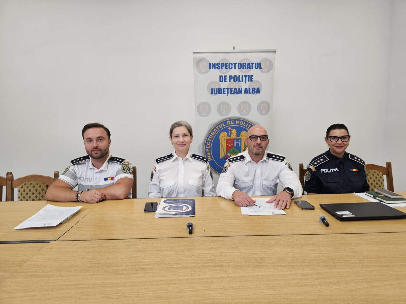VIDEO: Începutul anului școlar 2025-2026. Verificări și măsuri luate de polițiștii din Alba
