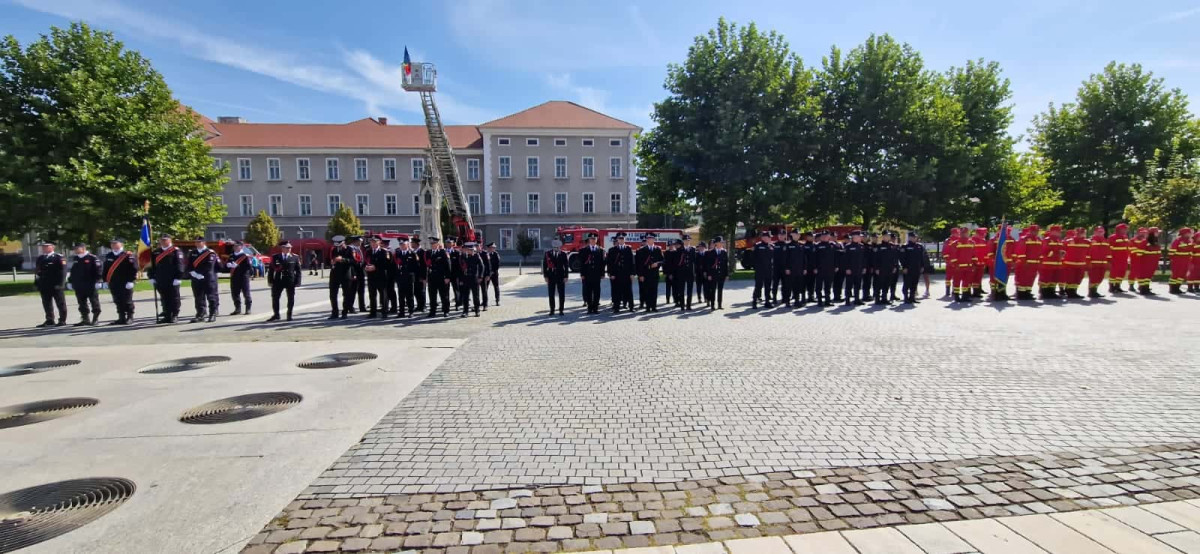 Sărbătoare la Alba Iulia: Ziua Pompierilor din România