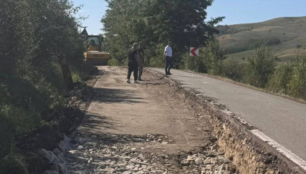 Lucrări și poduri noi pe drumurile județene din Alba în curs de desfășurare