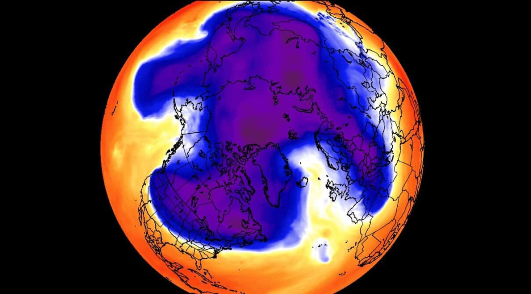 Noul vortex polar ar putea aduce o iarnă rece și cu ninsori abundente în România